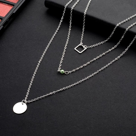 !!!!5 for $25 Three Layer Medallion Necklace - Picture 3 of 8